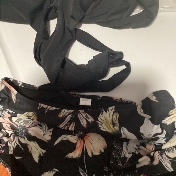 Women Cross Wrap Halter Bikini Set High Waisted Push Up Two Piece Swimsuits L - Picture 7 of 7